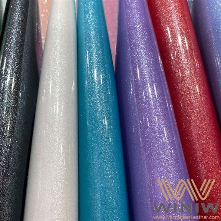 Colorful Man-Made Patent Leather For Shoes Upper