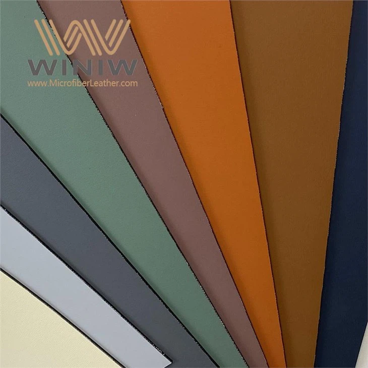 Microfiber Backing Vegetable Tanned Leather For Table Mat
