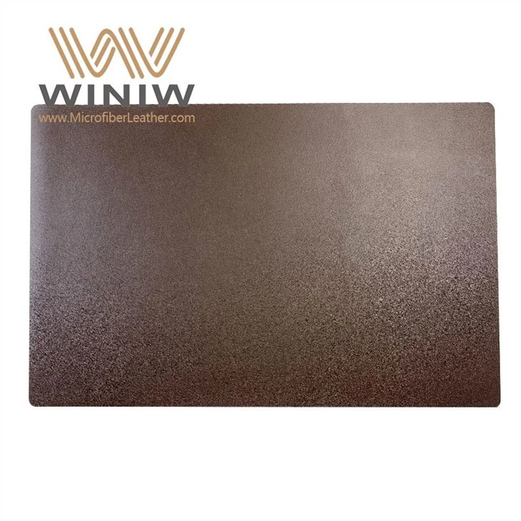 Microfiber Backing Vegetable Tanned Leather For Table Mat